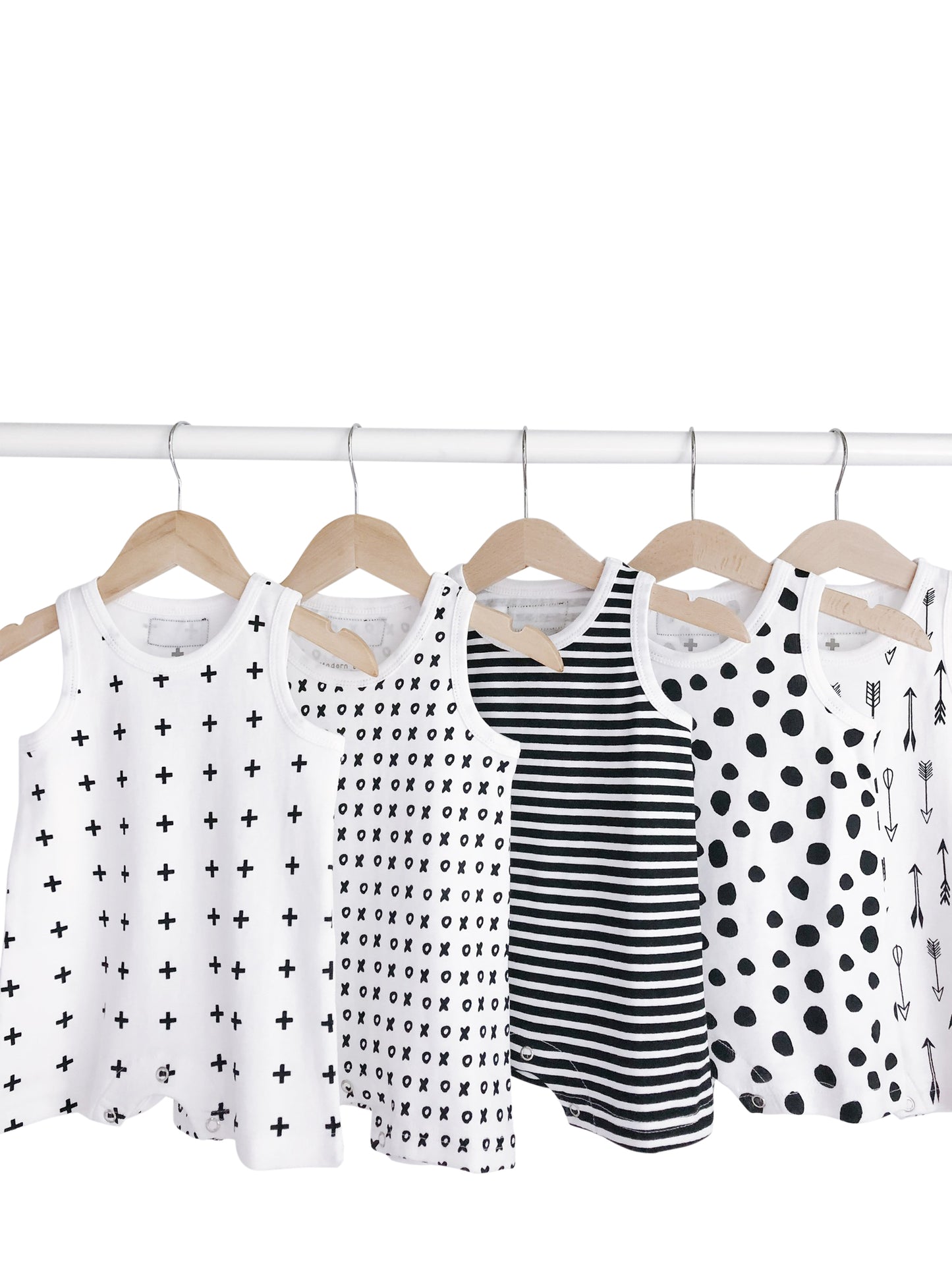 Organic Tank Romper | GOTS Certified Organic Cotton | Signature Prints