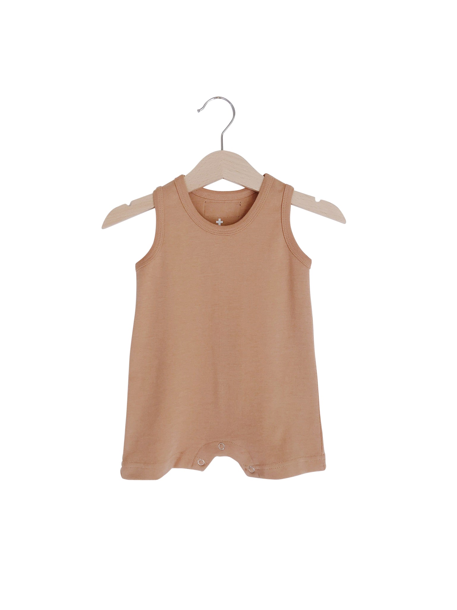 Organic Baby Tank Romper | GOTS Certified Organic Cotton | Solid Colors