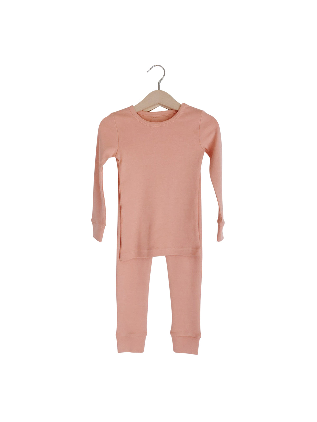 Organic Baby + Kids Pajama Set | Solid Colors