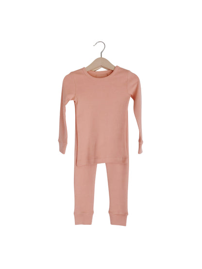 Organic Baby + Kids Pajama Set | Solid Colors
