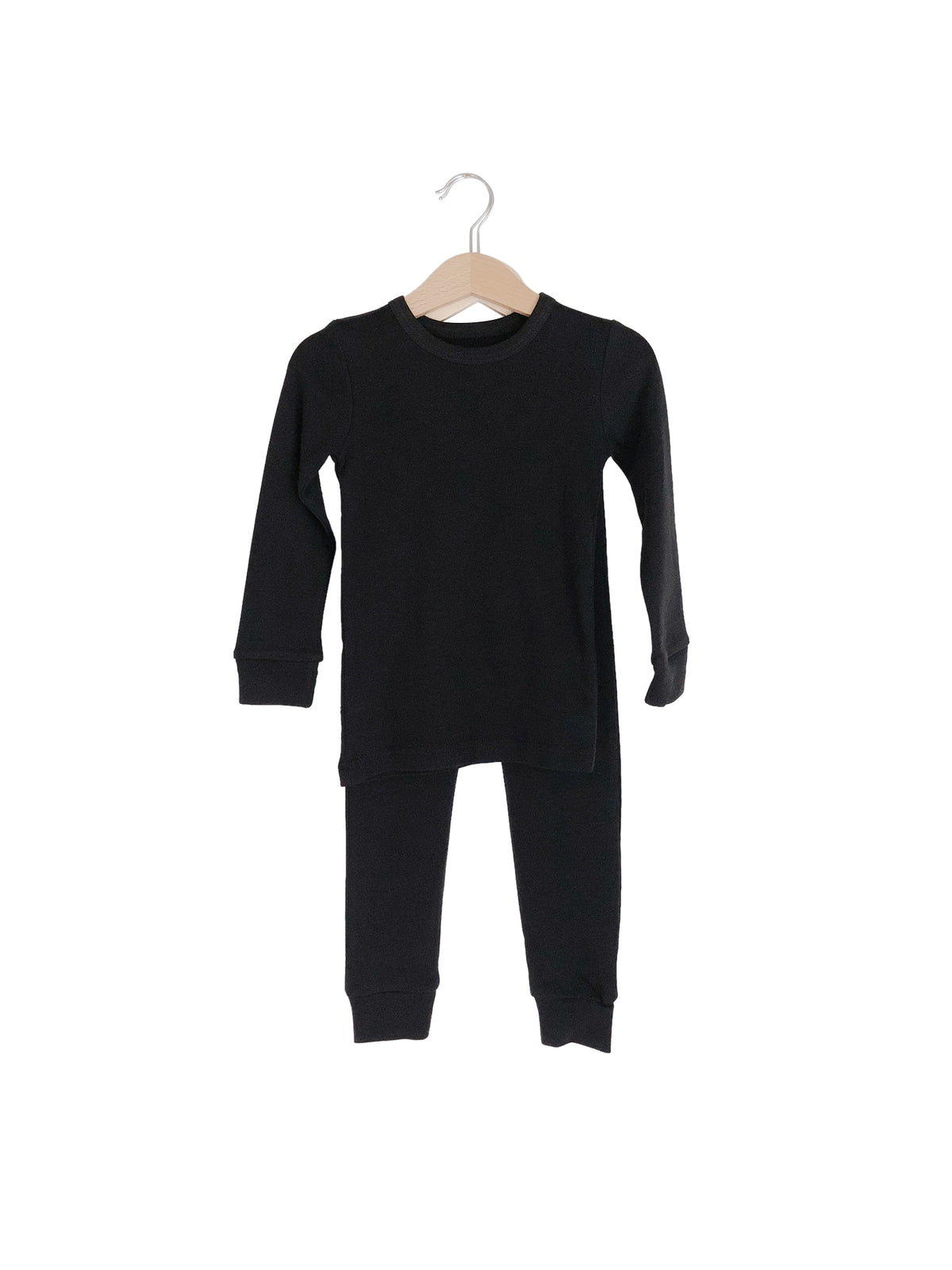 Organic Baby + Kids Pajama Set | Solid Colors