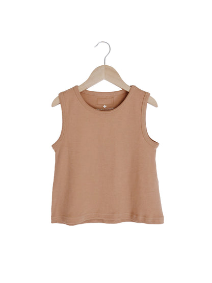 Organic Kids Tank | GOTS Certified Organic Cotton | Solid Colors