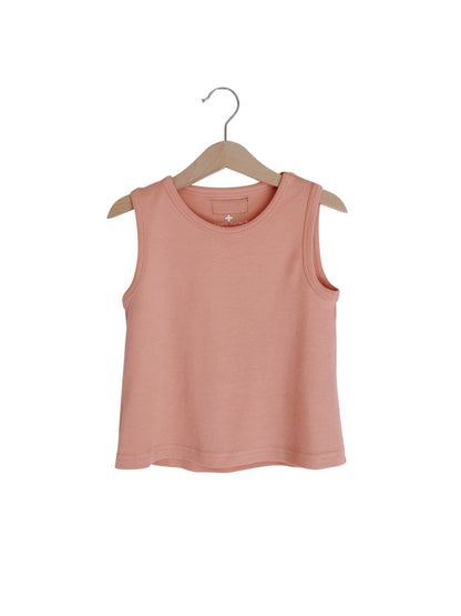 Organic Kids Tank | GOTS Certified Organic Cotton | Solid Colors