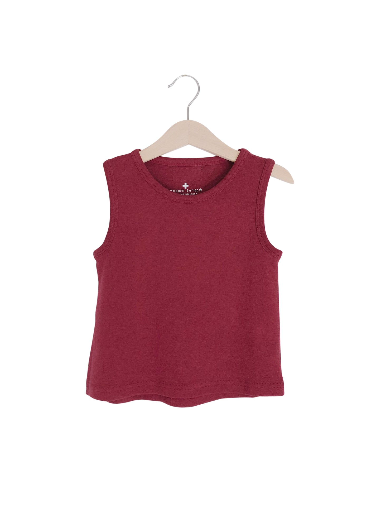 Organic Kids Tank | GOTS Certified Organic Cotton | Solid Colors