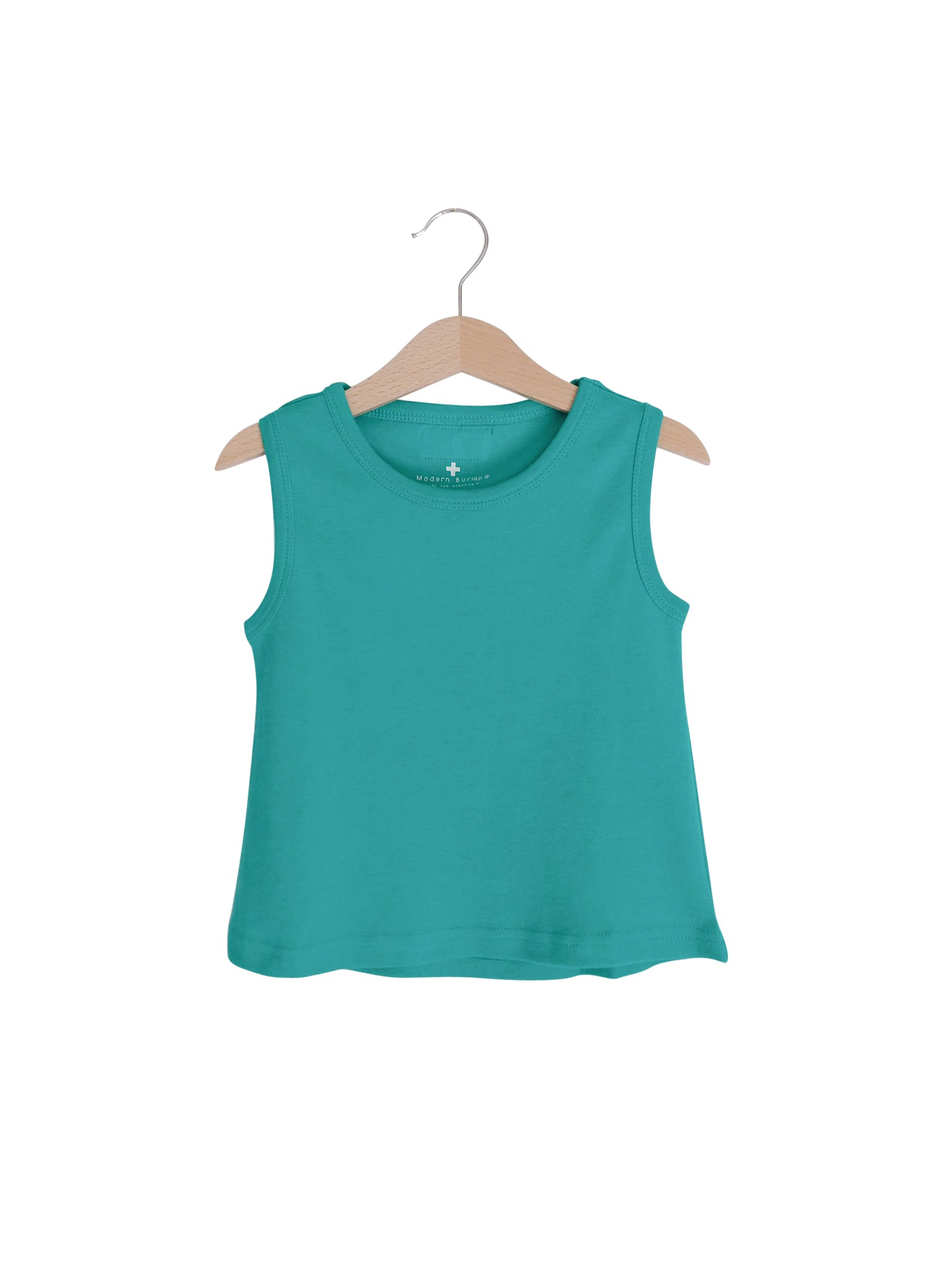 Organic Kids Tank | GOTS Certified Organic Cotton | Solid Colors