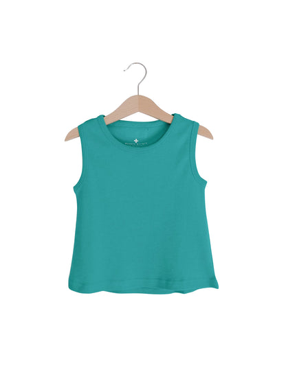 Organic Kids Tank | GOTS Certified Organic Cotton | Solid Colors