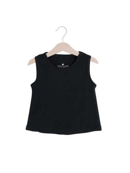 Organic Kids Tank | GOTS Certified Organic Cotton | Solid Colors
