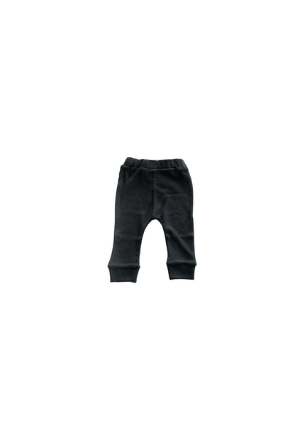 Organic Baby and Toddler Basic Pant | GOTS Certified Organic Cotton | Solid Colors