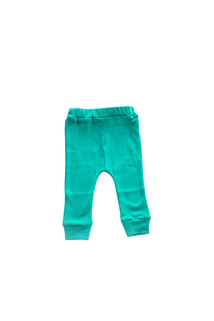 Organic Baby and Toddler Basic Pant | GOTS Certified Organic Cotton | Solid Colors