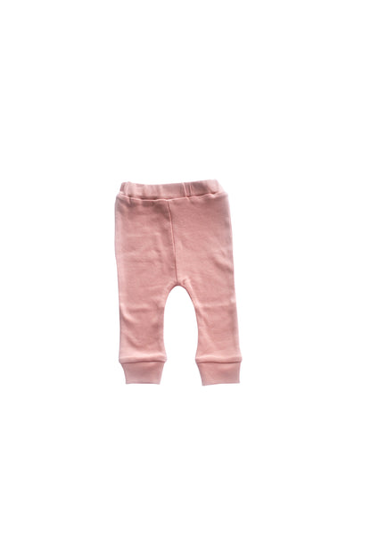 Organic Baby and Toddler Basic Pant | GOTS Certified Organic Cotton | Solid Colors