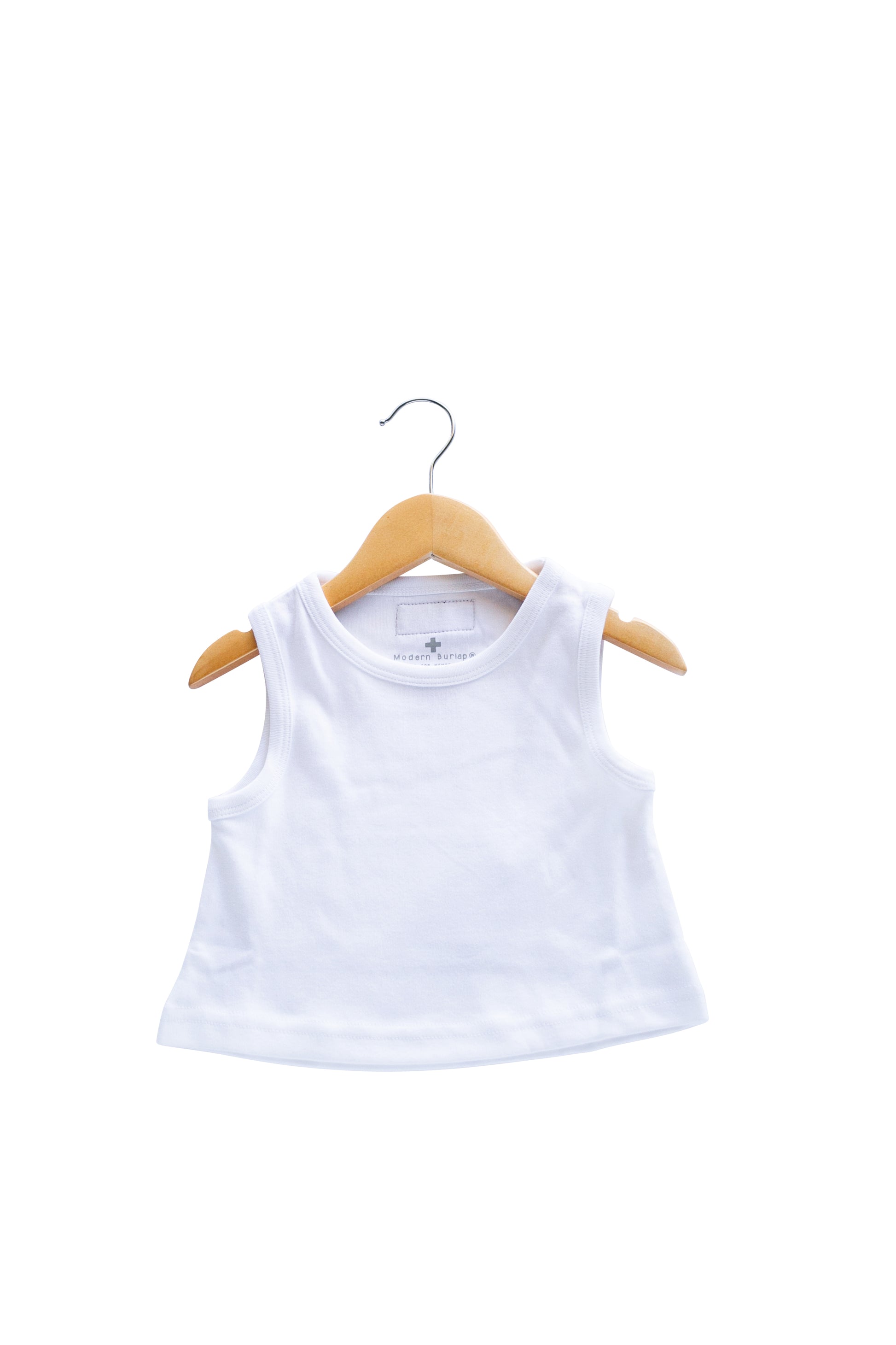 Organic Kids Tank | GOTS Certified Organic Cotton | Solid Colors