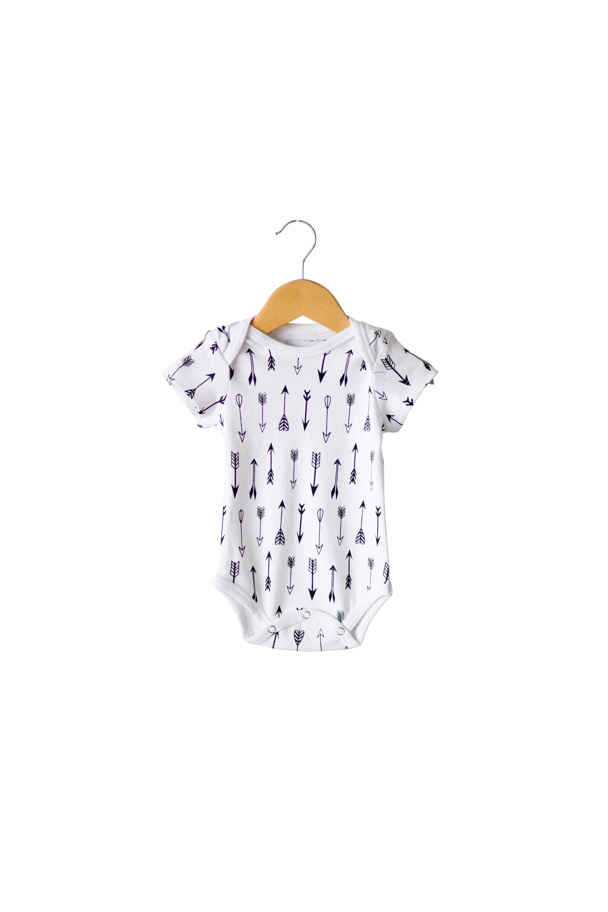 Organic Short Sleeve Baby Bodysuit | GOTS Certified Organic Cotton | Signature Prints