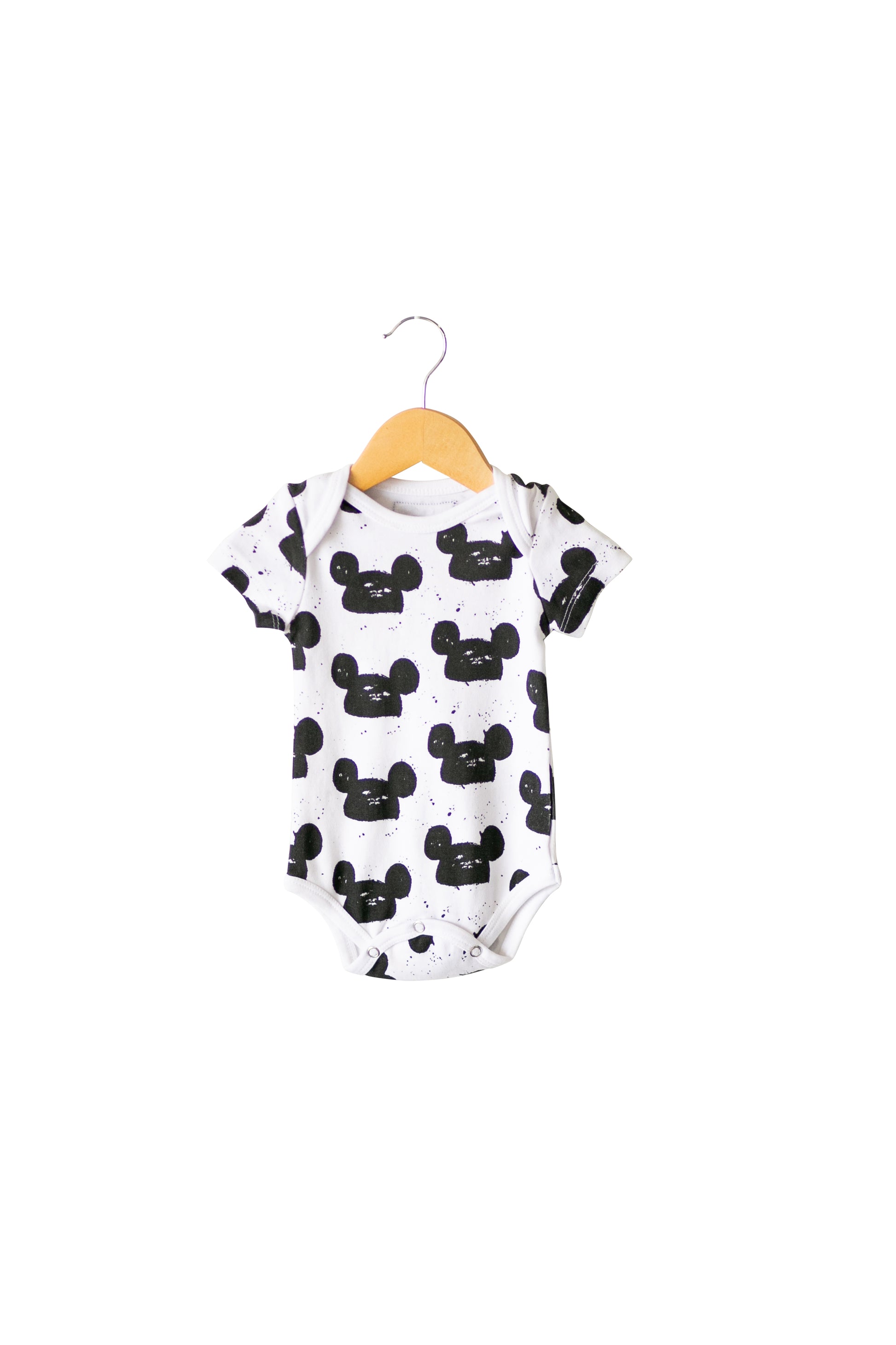 Organic Short Sleeve Baby Bodysuit | GOTS Certified Organic Cotton | Signature Prints
