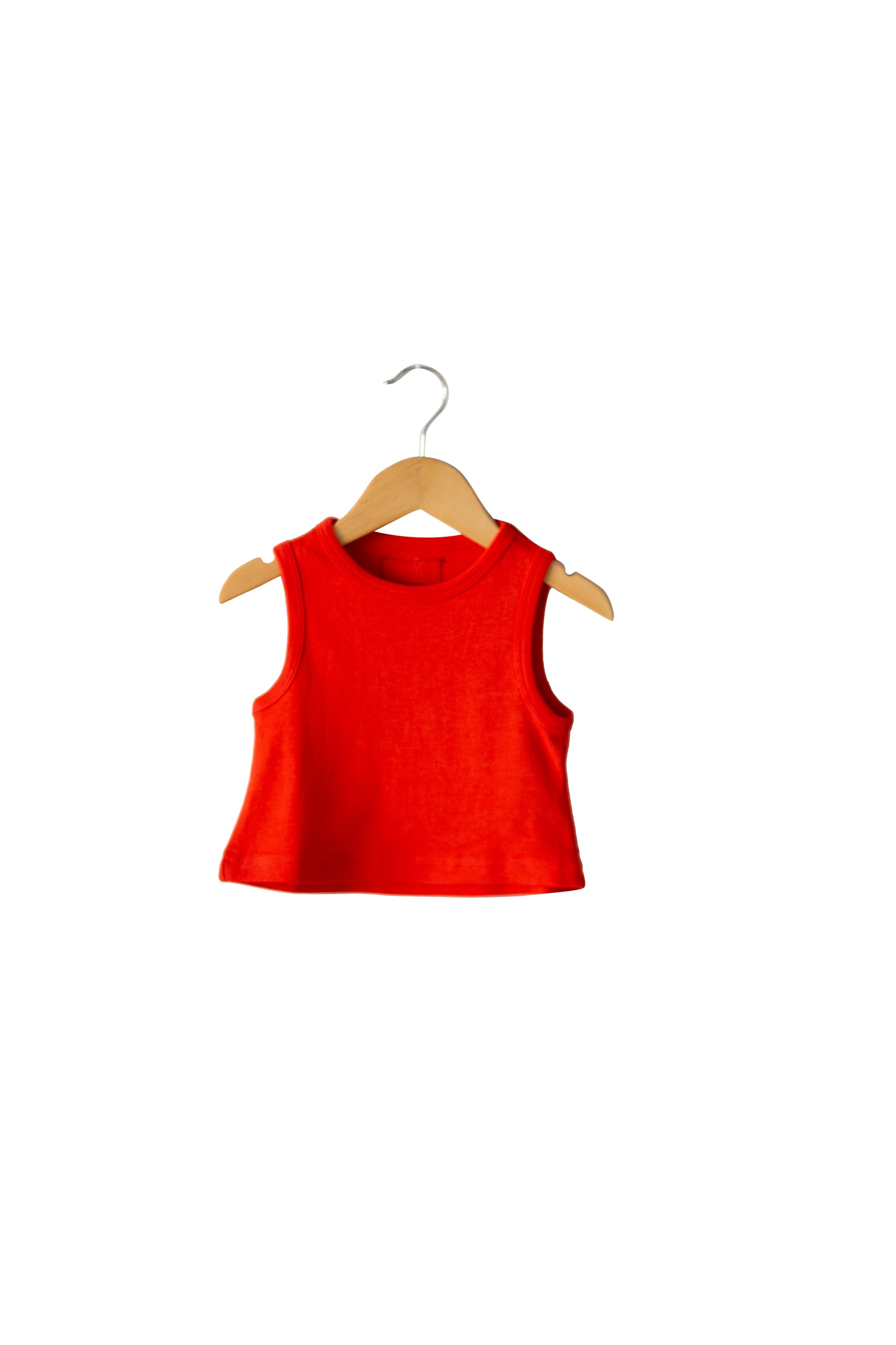 Organic Kids Tank | GOTS Certified Organic Cotton | Solid Colors
