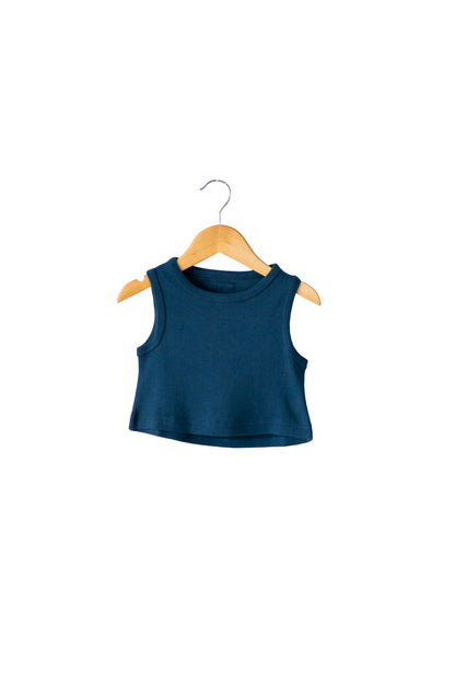 Organic Kids Tank | GOTS Certified Organic Cotton | Solid Colors