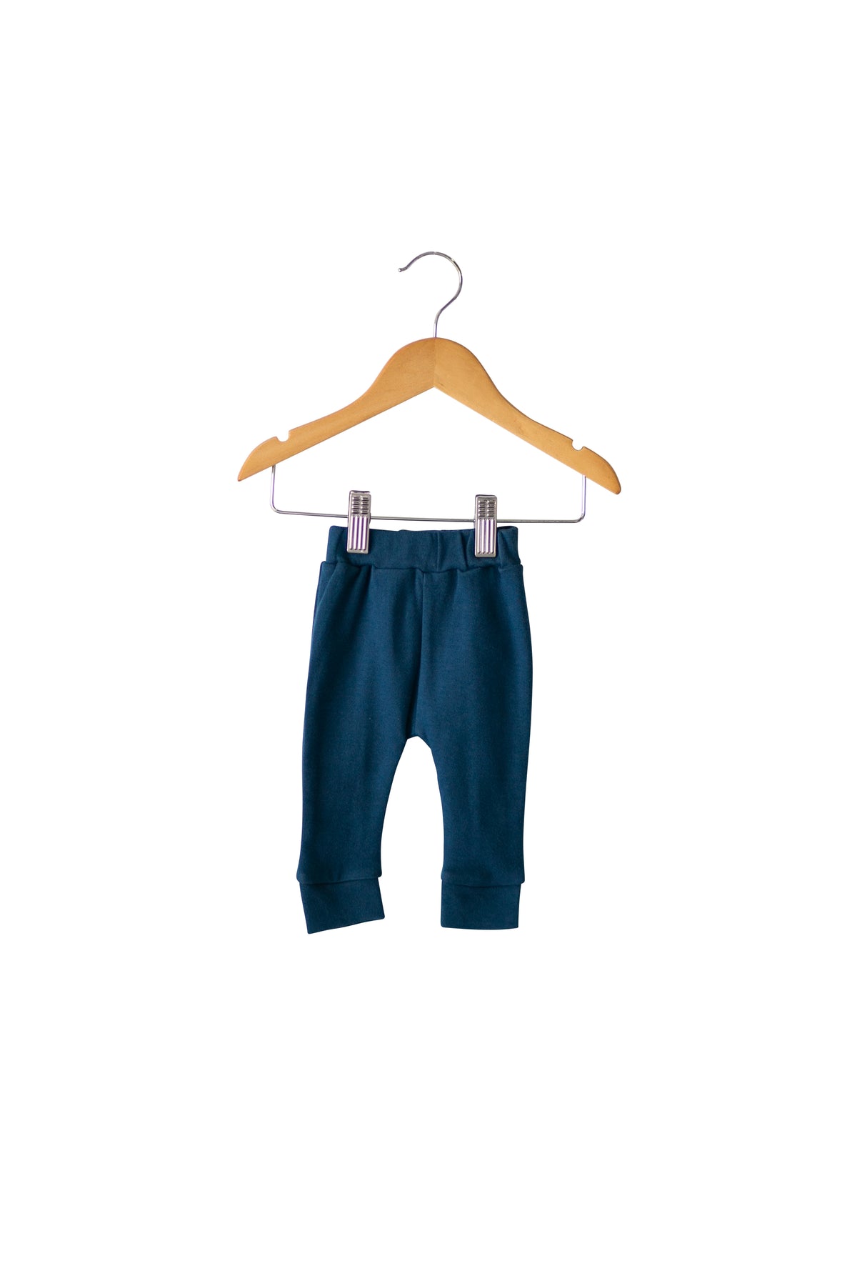 Organic Baby and Toddler Basic Pant | GOTS Certified Organic Cotton | Solid Colors