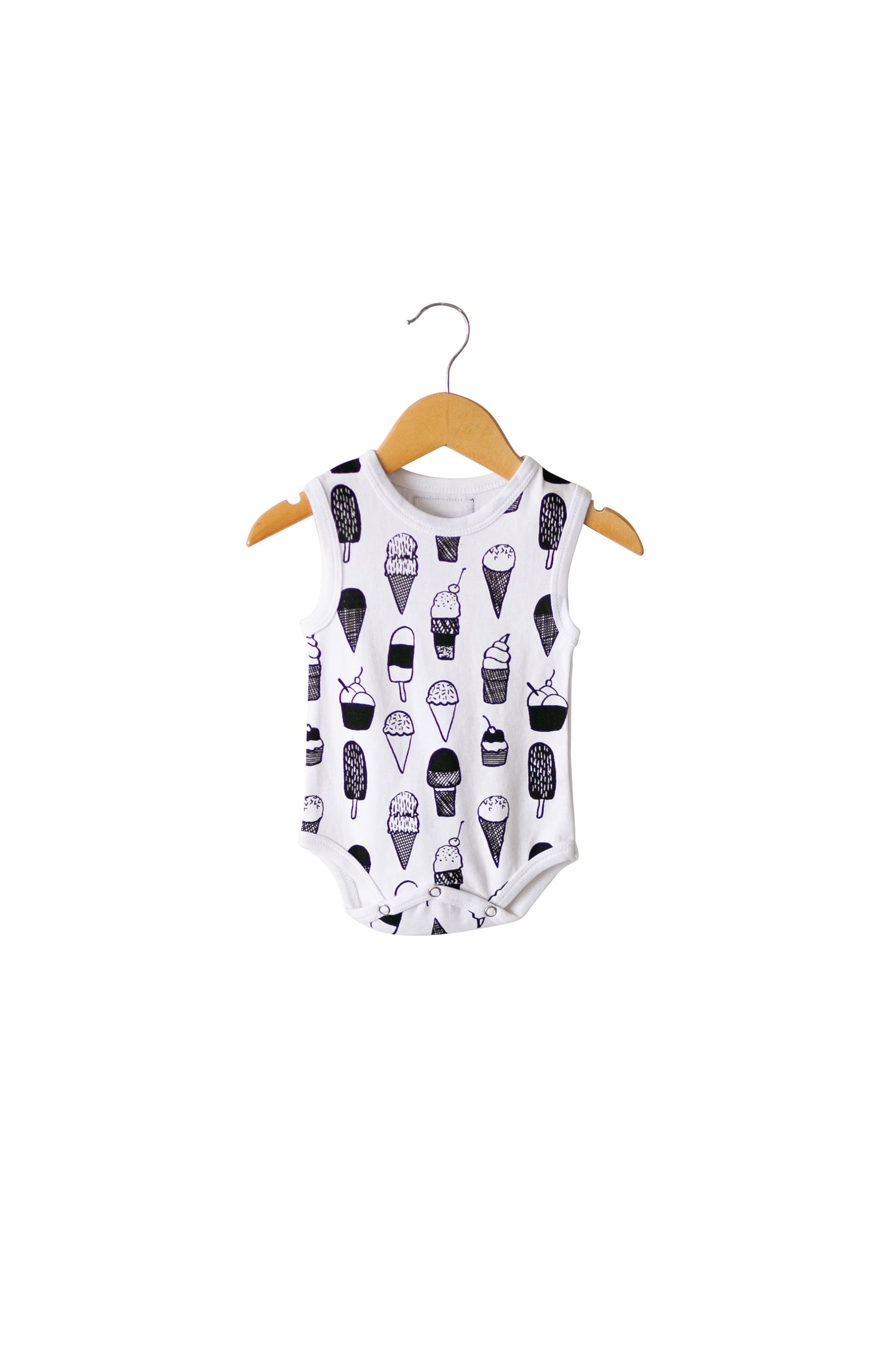 Organic Baby Tank Bodysuit | GOTS Certified Organic Cotton | Signature Prints | Sizes 0 to 24 Months