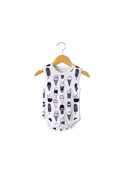 Organic Baby Tank Bodysuit | GOTS Certified Organic Cotton | Signature Prints | Sizes 0 to 24 Months