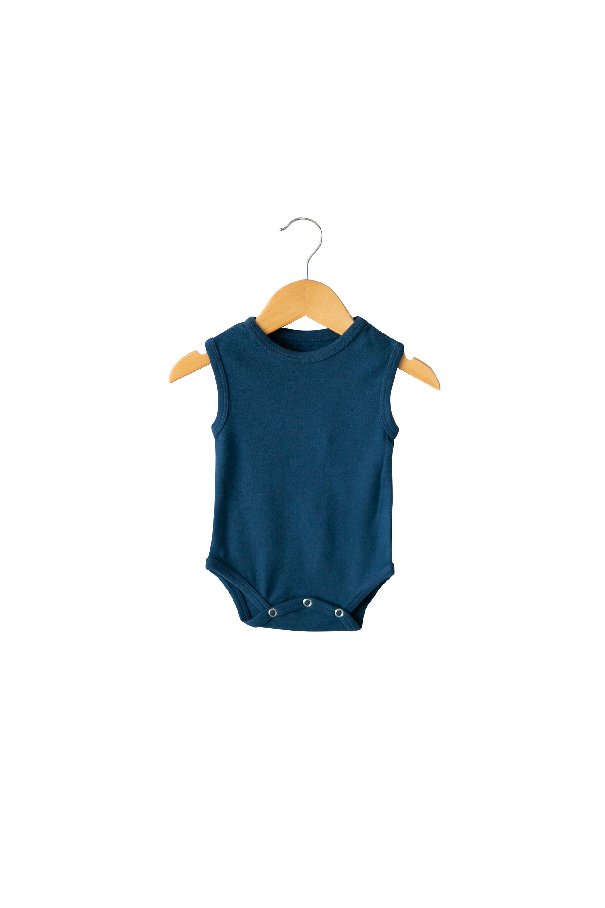 Organic Baby Tank Bodysuit | GOTS Certified Organic Cotton | Solid Colors