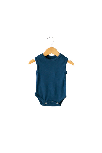 Organic Baby Tank Bodysuit | GOTS Certified Organic Cotton | Solid Colors