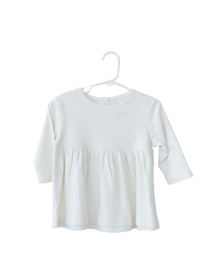 Organic Long Sleeve Dress | GOTS Certified Organic Cotton | Solid Colors