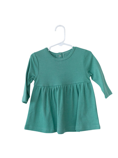 Solid color organic long sleeve dress by Modern Burlap