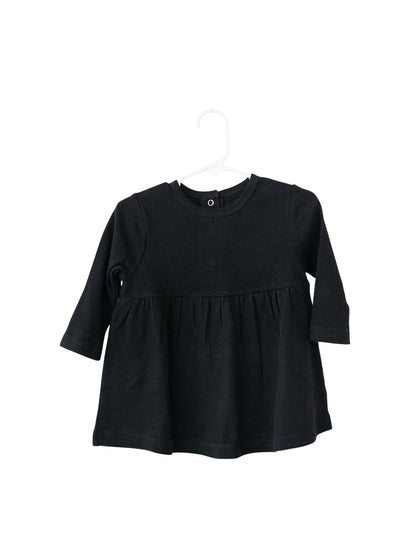 Organic Long Sleeve Dress | GOTS Certified Organic Cotton | Solid Colors