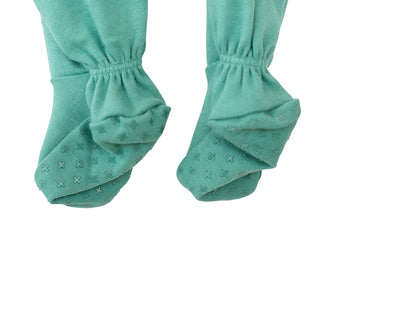 Organic Explorer Back Footie | GOTS Certified Organic Cotton | Solid Colors