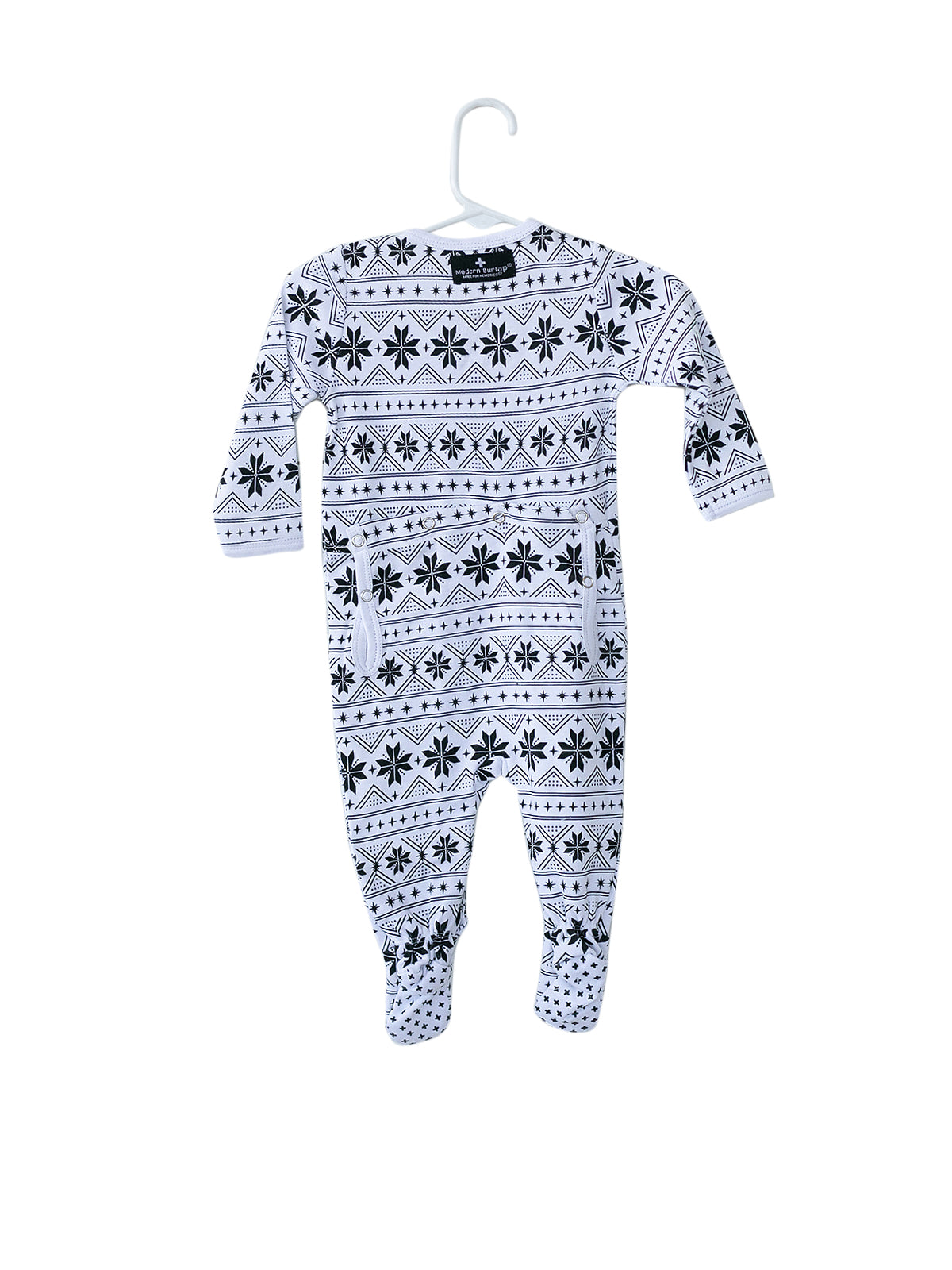 Organic Explorer Back Footie | GOTS Certified Organic Cotton | Signature Prints