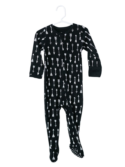 Organic Zip Footie | GOTS Certified Organic Cotton | Signature Prints