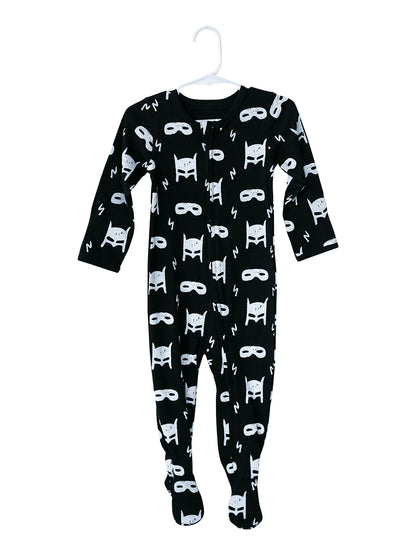 Organic Zip Footie | GOTS Certified Organic Cotton | Signature Prints