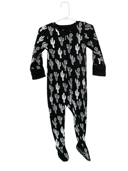 Organic Zip Footie | GOTS Certified Organic Cotton | Signature Prints