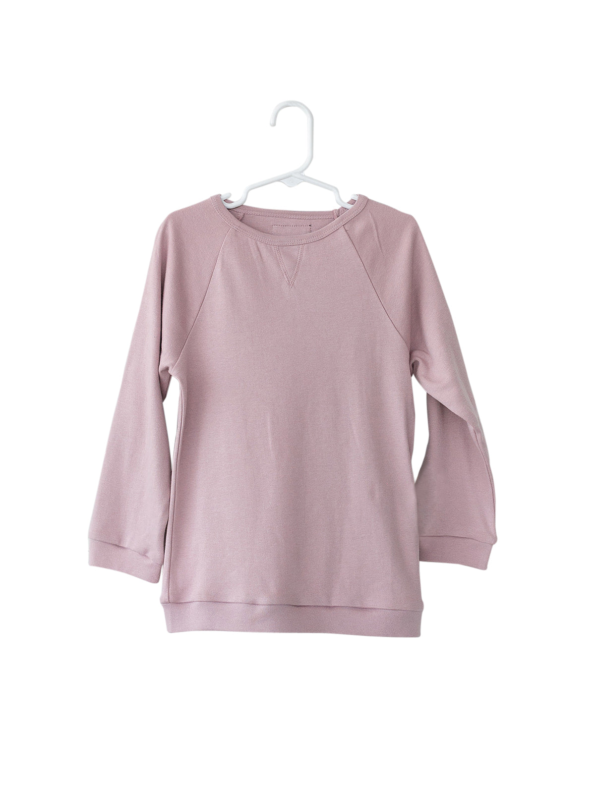 Organic Lightweight Crew Sweatshirt - Solid Colors | GOTS Certified Kids Sweatshirt, product image 5