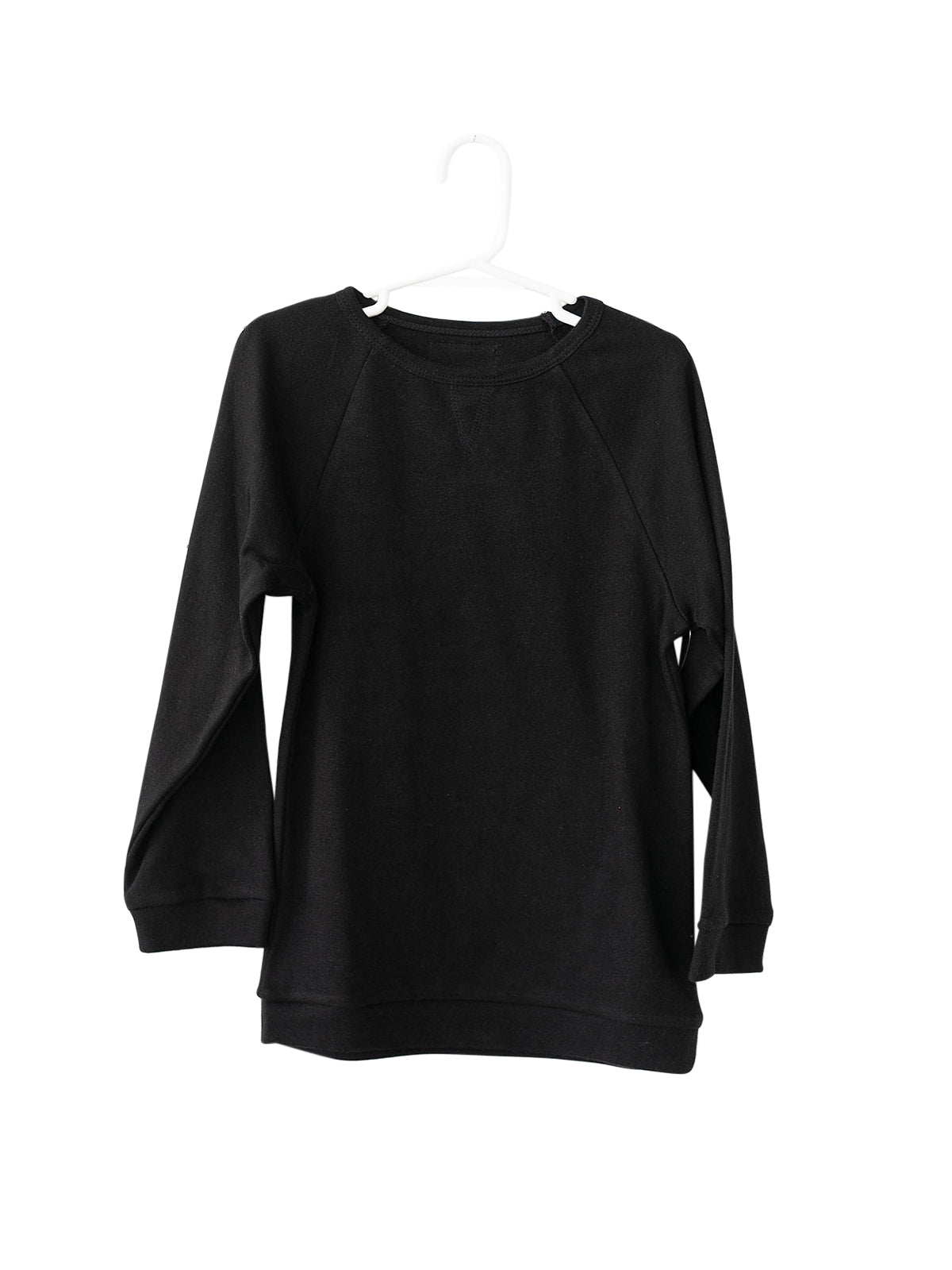 Organic Lightweight Crew Sweatshirt - Solid Colors | GOTS Certified Kids Sweatshirt, product image 3