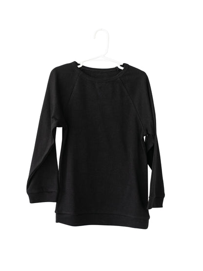 Organic Lightweight Crew Sweatshirt - Solid Colors | GOTS Certified Kids Sweatshirt, product image 3