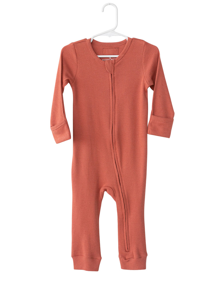 
                  
                    Load image into Gallery viewer, Organic Thermal Zip Coverall -  Colors
                  
                