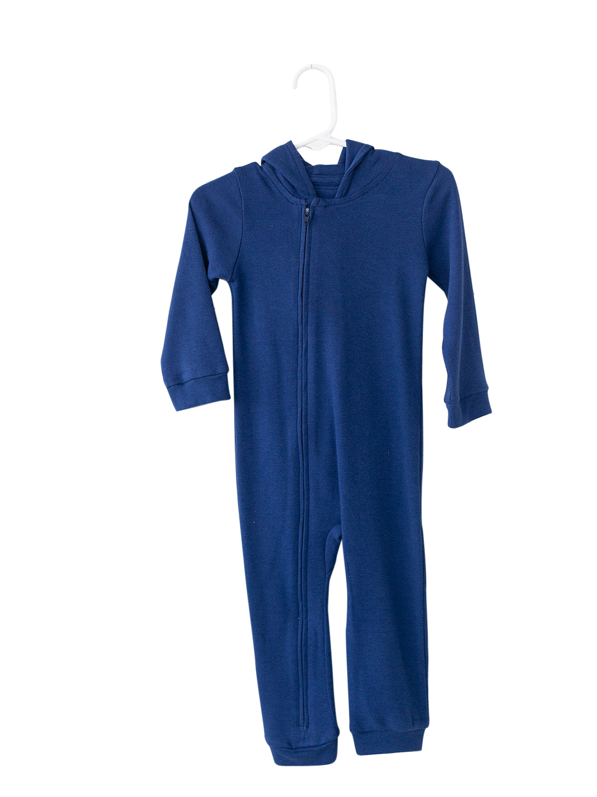 Organic Hoodie Zip Coverall | GOTS Certified Organic Cotton | Solid Colors