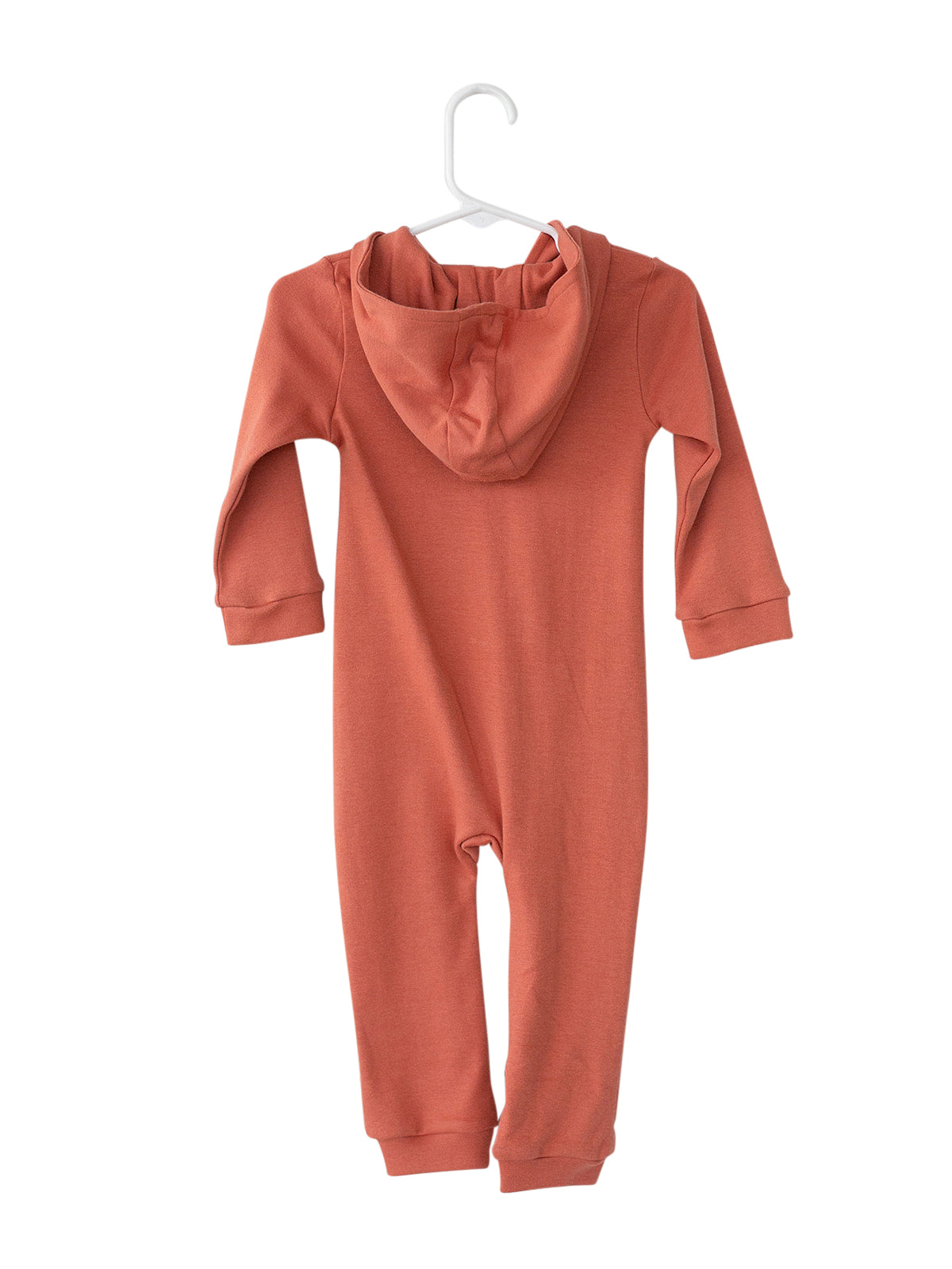 Organic Hoodie Zip Coverall | GOTS Certified Organic Cotton | Solid Colors