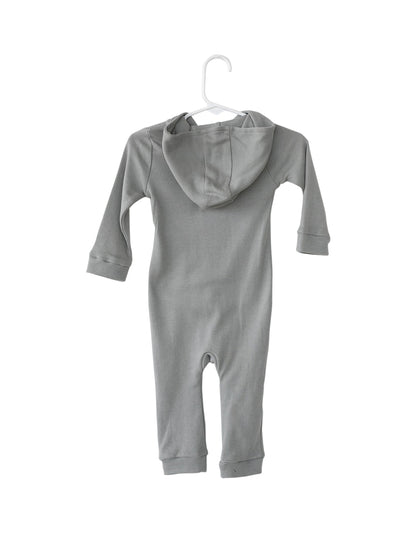 Organic Hoodie Zip Coverall | GOTS Certified Organic Cotton | Solid Colors