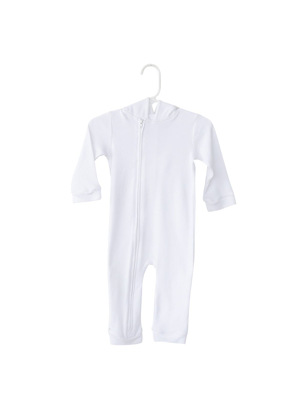 Organic Hoodie Zip Coverall | GOTS Certified Organic Cotton | Solid Colors