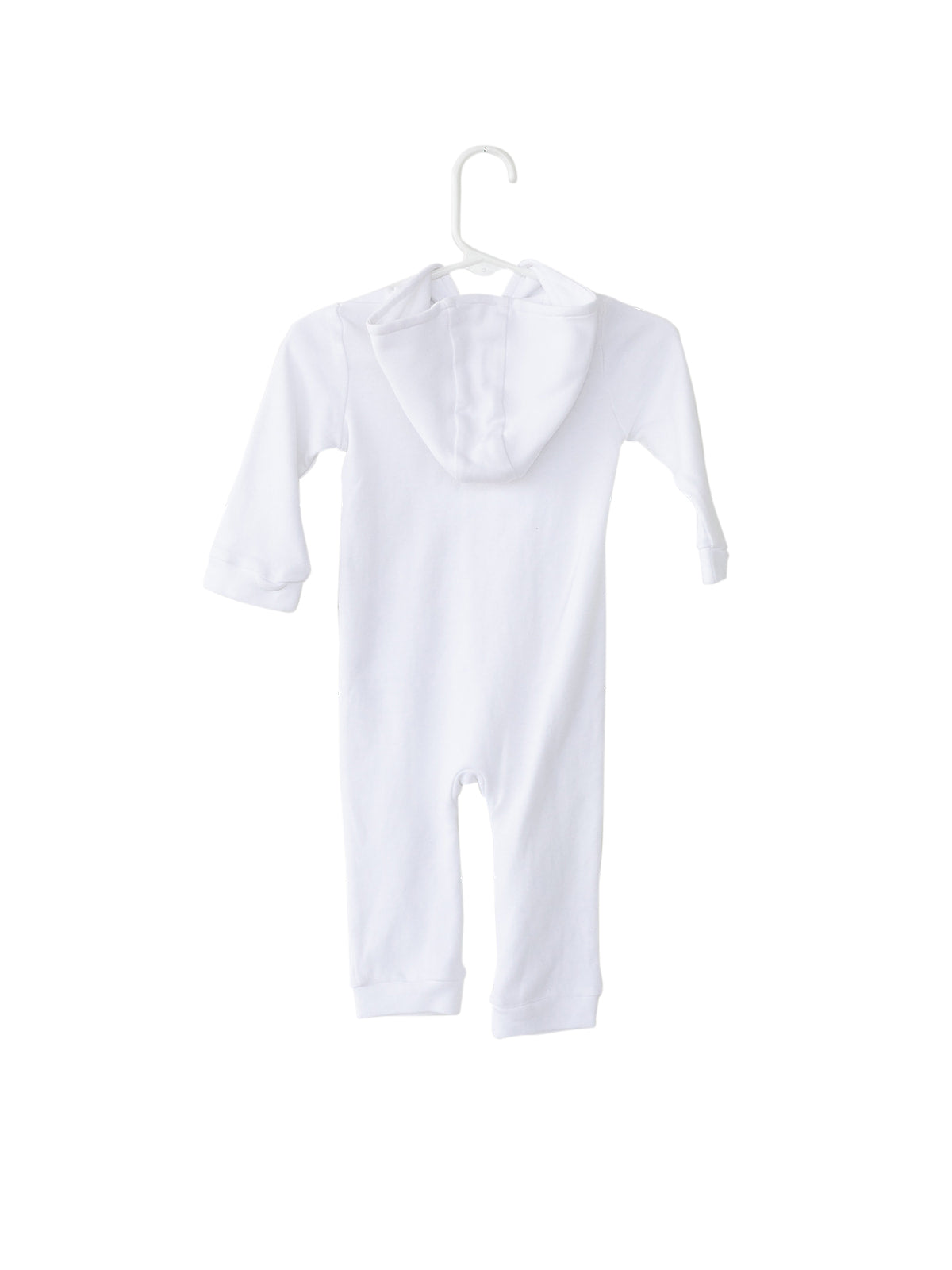 Organic Hoodie Zip Coverall | GOTS Certified Organic Cotton | Solid Colors