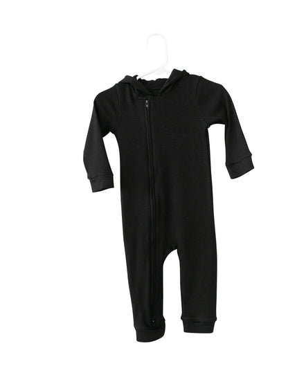 Organic Hoodie Zip Coverall | GOTS Certified Organic Cotton | Solid Colors