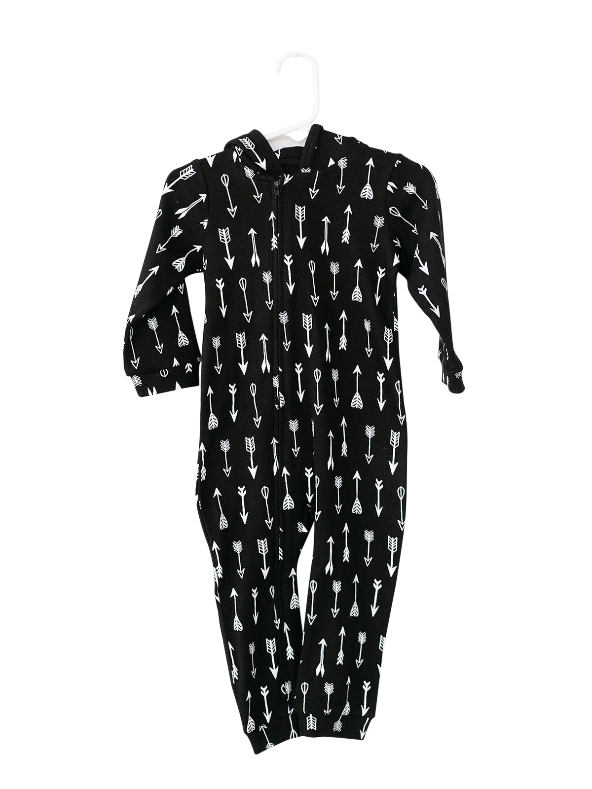 Organic Hoodie Zip Coverall | GOTS Certified Organic Cotton | Signature Prints
