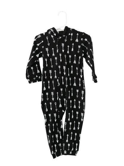 Organic Hoodie Zip Coverall | GOTS Certified Organic Cotton | Signature Prints