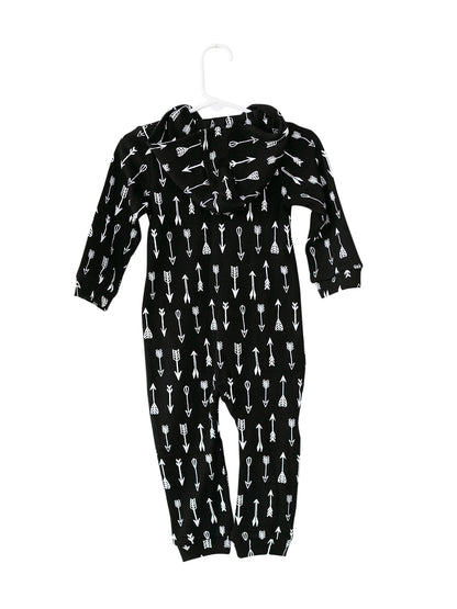 Organic Hoodie Zip Coverall | GOTS Certified Organic Cotton | Signature Prints