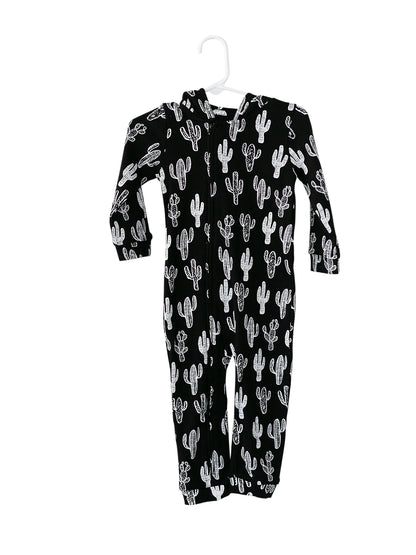 Organic Hoodie Zip Coverall | GOTS Certified Organic Cotton | Signature Prints