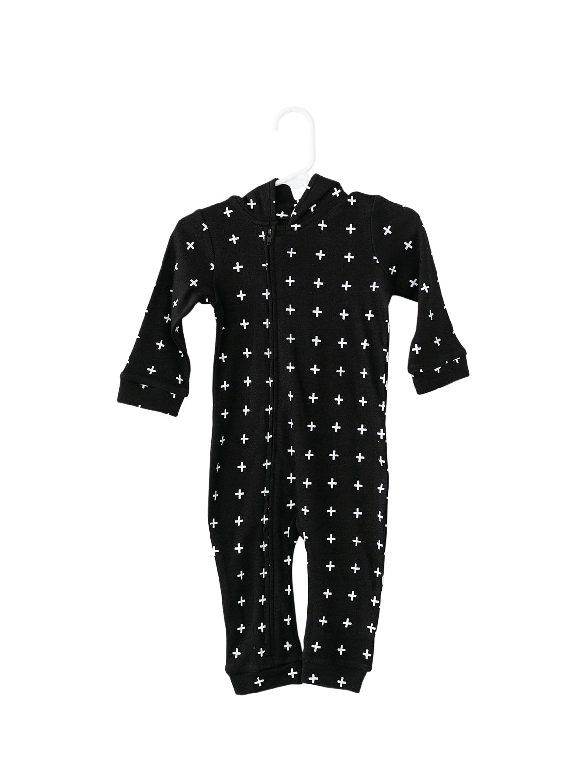 Organic Hoodie Zip Coverall | GOTS Certified Organic Cotton | Signature Prints