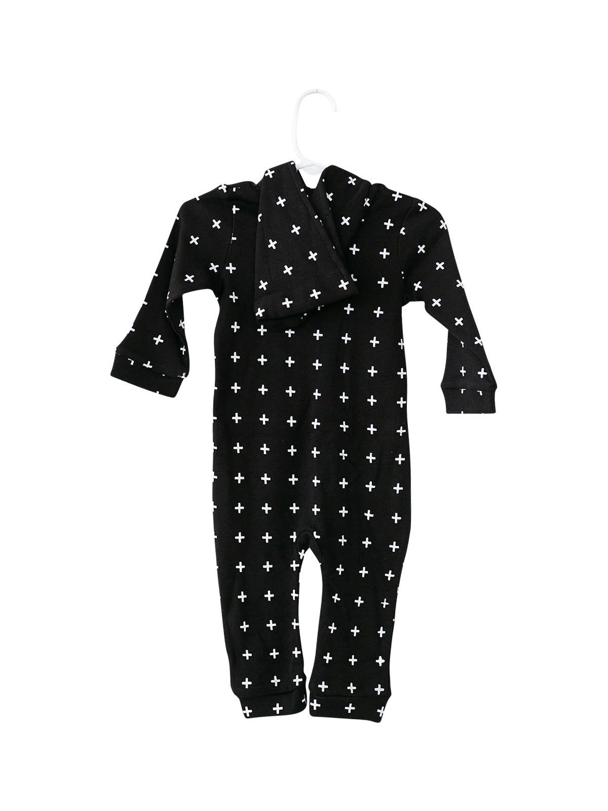 Organic Hoodie Zip Coverall | GOTS Certified Organic Cotton | Signature Prints