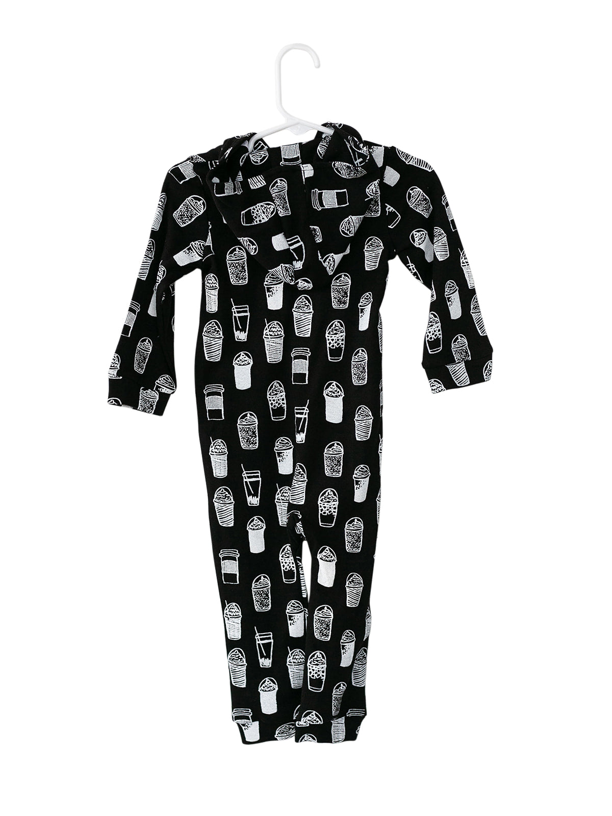 Organic Hoodie Zip Coverall | GOTS Certified Organic Cotton | Signature Prints