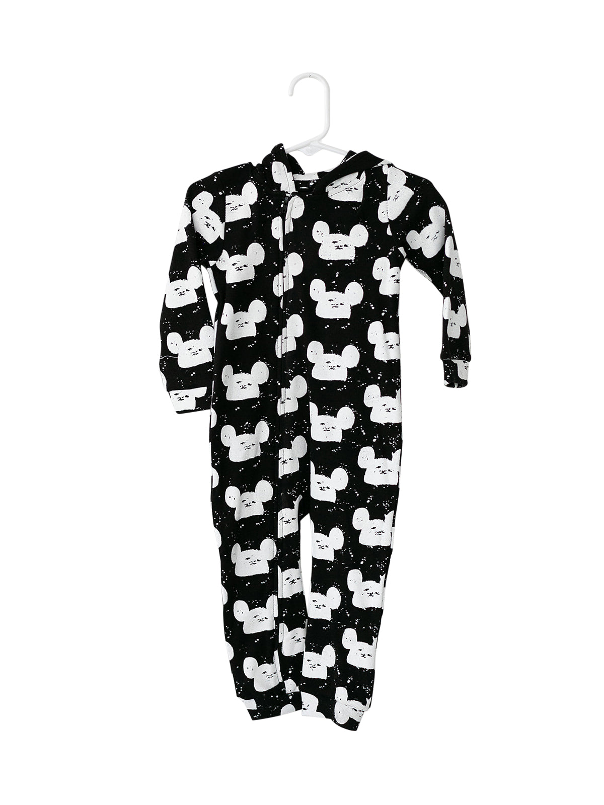 Organic Hoodie Zip Coverall | GOTS Certified Organic Cotton | Signature Prints
